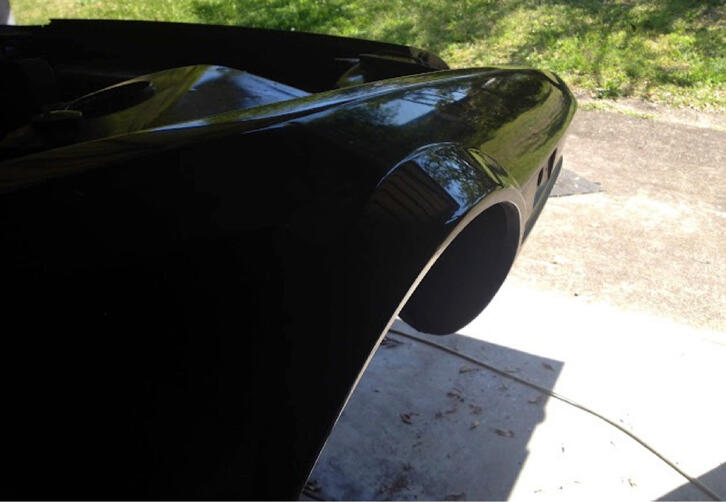 Buffed quarter panel
